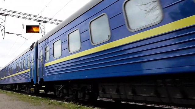 ЧС8-009 с поездом №29 Ужгород - Киев смотреть онлайн