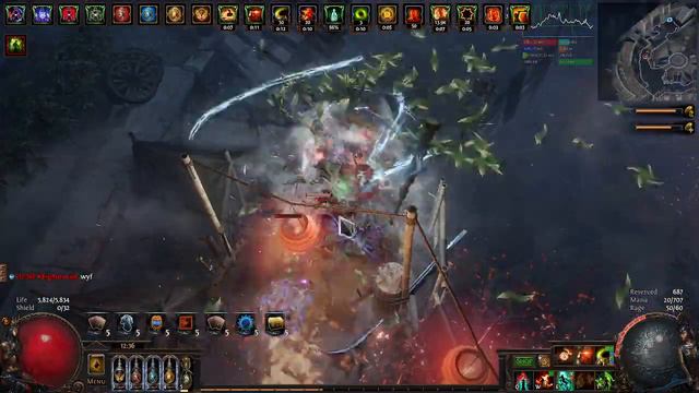 [POE 3.18] LOOKING FOR BUILD? STR STACK VENOM GRYE SIMULACRUM WAVE 30 COMPLETED IN 1 MINUTE! смотреть онлайн