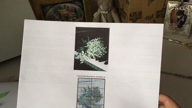 Вышивка крестиком. Обзор набора: Музыка весны. Торговый дом Вышимания. смотреть онлайн