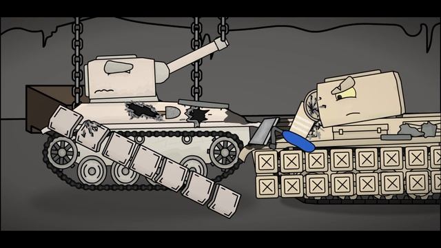 Ремонт павшего - Мультики про танки смотреть онлайн