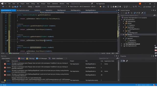 Create,Read, Update, Delete By SQLite смотреть онлайн