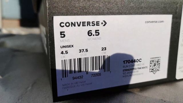 Converse Run Star Hi 170440C оригинал смотреть онлайн