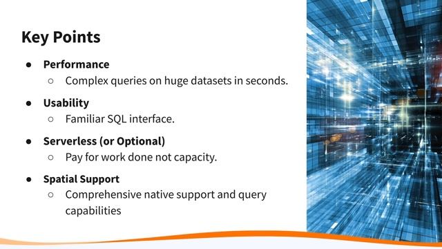 A Guide to Working with Spatial Data at Scale in the Cloud смотреть онлайн