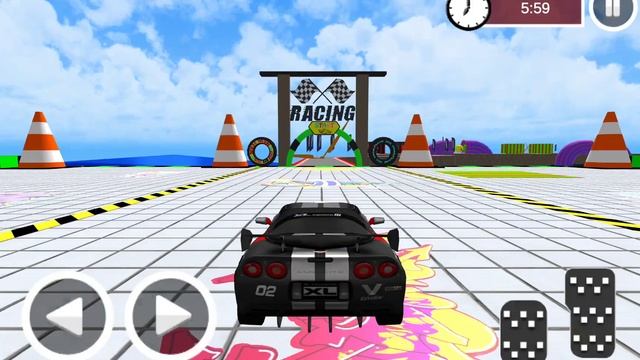 Ultimate Racing Derby Fast Car Stunts #1 - Impossible Car Stunts 3D - Android IOS Gameplay смотреть онлайн