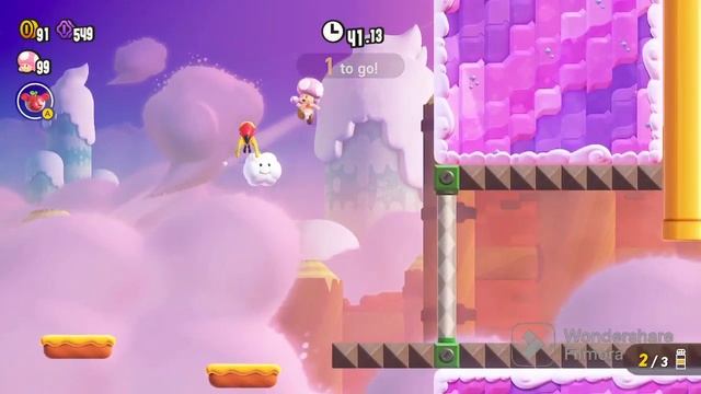 Super Mario Wonder - World 2 - 100% смотреть онлайн