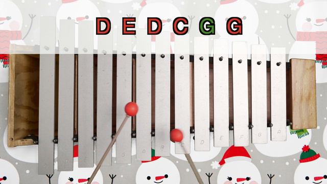 We Wish You A Merry Christmas Metallophone and Xylophone Play Along смотреть онлайн