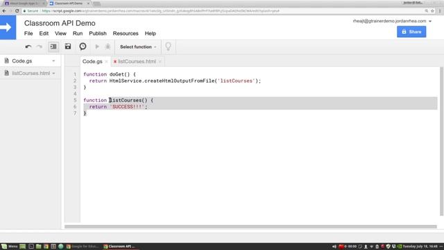 Deploying a Google Apps Script Web Application PART 1 смотреть онлайн
