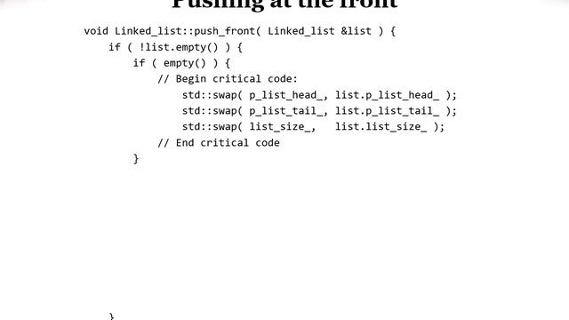 5.06 Concatenating two linked lists смотреть онлайн