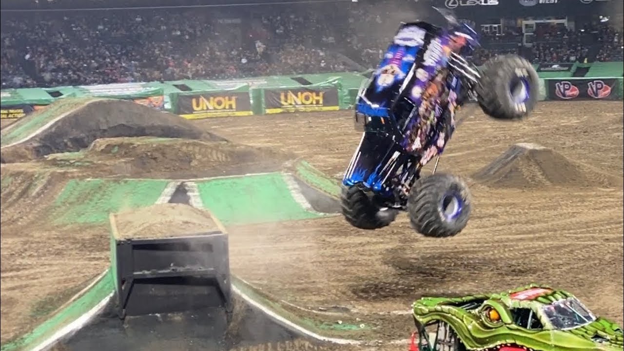 Monster Jam, сальто назад, подборка смотреть онлайн