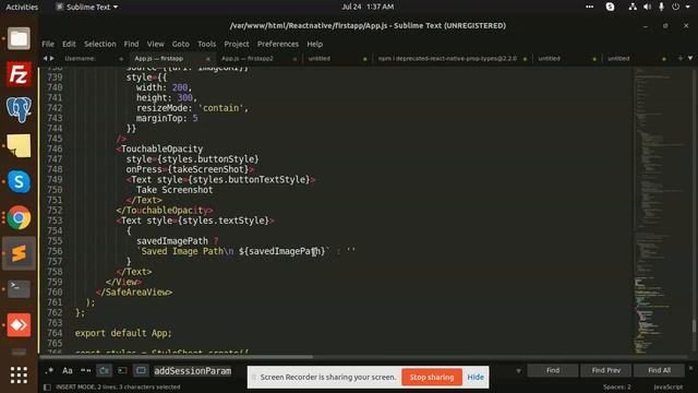 Capture Screenshot in React Native | React Native Tutorial смотреть онлайн
