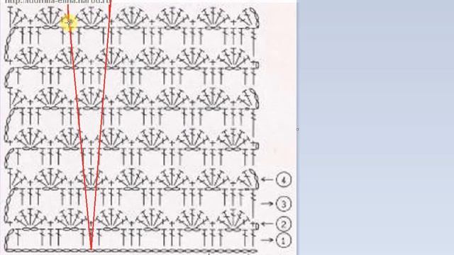 Как делать убавки на рукавах по кругу Убавки на ажурном узоре Школа МК смотреть онлайн