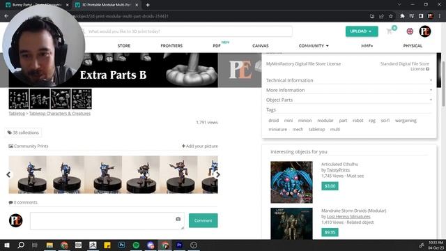 Bunny Warlock - 3D print & paint club смотреть онлайн