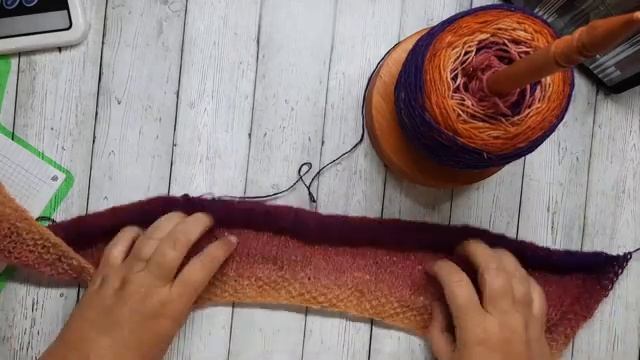 Пледик из Дундаги спицами/ 1старт Триостарты Июль/ плед из 100% шерсти для клуба 28 петель смотреть онлайн