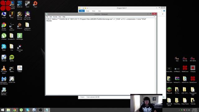 Remove Audio Tracks with MKVToolNix and .bat Script смотреть онлайн