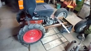 Из мотоблока Агрос в минитрактор,начало 08.02.2023