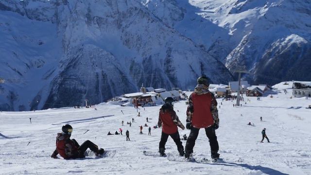 Домбай - 2024 Рождественские каникулы клуба ВИЗУС-1 Часть 1 смотреть онлайн