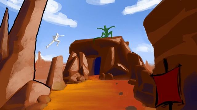 Cloud Eater (Dry Land) Gravity sketch - Procreate Time-lapse смотреть онлайн