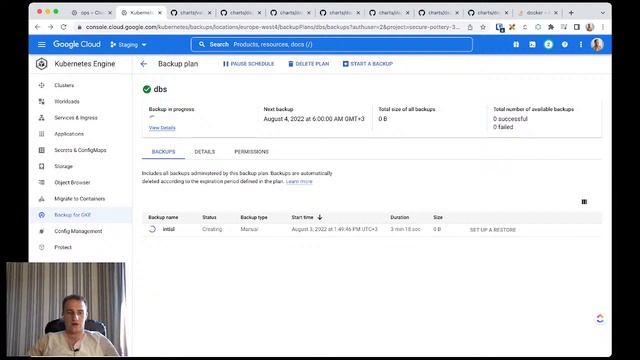 Kubernetes GKE deployment autoscaling and backup смотреть онлайн