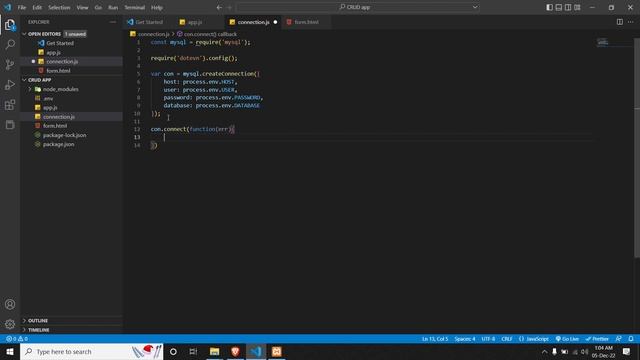 Crud application Nodejs and MySQL: Insert Data (Part 1) смотреть онлайн