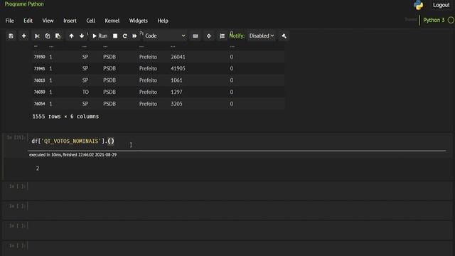 PANDAS - Soma, contagem, máximo, mínimo смотреть онлайн