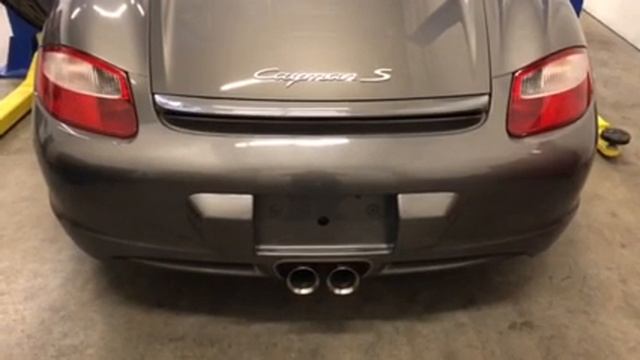 2007 Porsche Cayman S - Sport Muffler & Software Upgrade смотреть онлайн