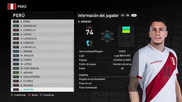 Seleccion Peruana Clásica y Actual 🇵🇪 l Faces l Dream Patch V4.0 Beta смотреть онлайн