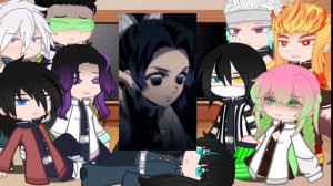 Hashir's reaction to Shinobu Kocho 2/9?? Реакция хашира на Шинобу Кочо 2/9??