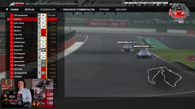 DMV Couch Masters powered by Sass MotorBlog Season 1 - Rennen 1 Silverstone 18.01.2021 смотреть онлайн