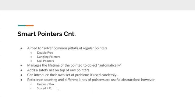 PROG2006: Rust - Smart Pointers and Collections смотреть онлайн