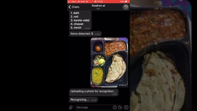 Foodron.ai Telegram Chatbot : An Indian food recognition AI смотреть онлайн