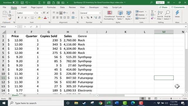 The Function Keys in Excel смотреть онлайн