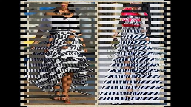 Пора сшить новую юбку? Поиграем с полосками? смотреть онлайн