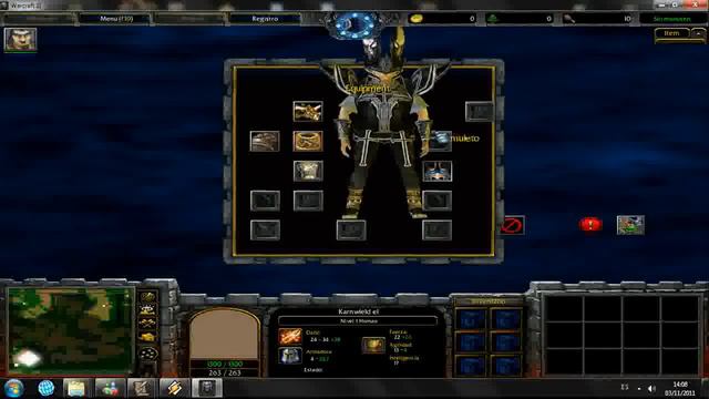 Mapa de warcraft III (Desarrollo Abandonado) смотреть онлайн
