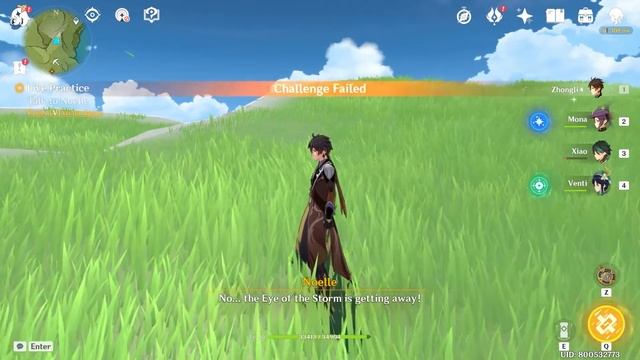 Noelle Story quest Date simulator Ending 1 - Part 1| Genshin Impact | смотреть онлайн