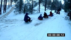 Обзор квадроцикл Stels 500 gt + шашлык зимой в лесу