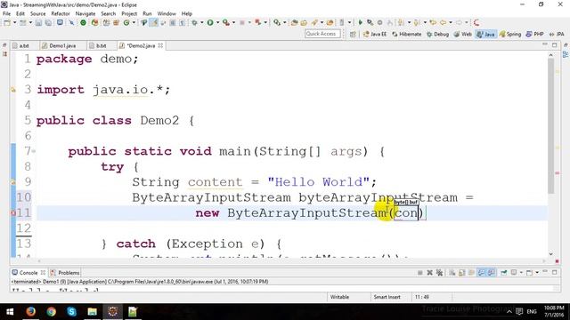 Java Stream смотреть онлайн