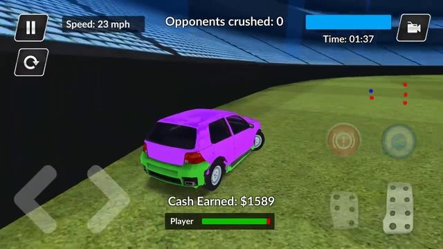 Car Crash 3D Gameplay android смотреть онлайн