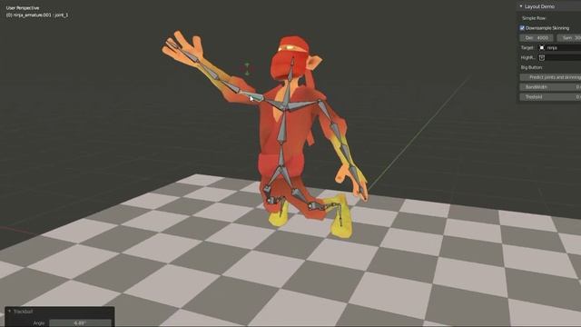bRigNet - Neural Rigging for Blender смотреть онлайн