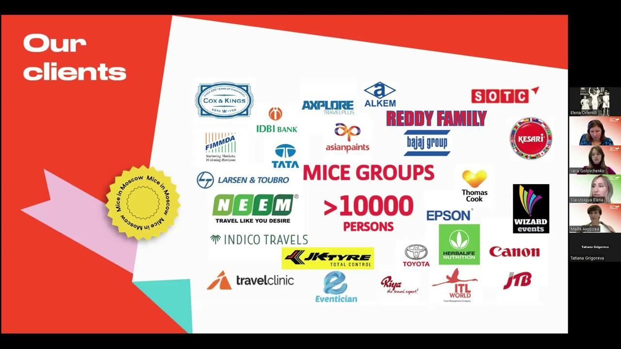 Moscow MICE Ambassadors Programme: DMC. best practices смотреть онлайн
