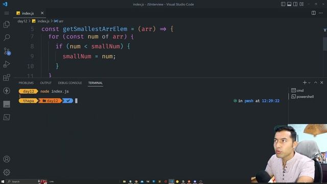JS Interview #9: Find the Largest & Smallest Elem in an Array in JavaScript смотреть онлайн