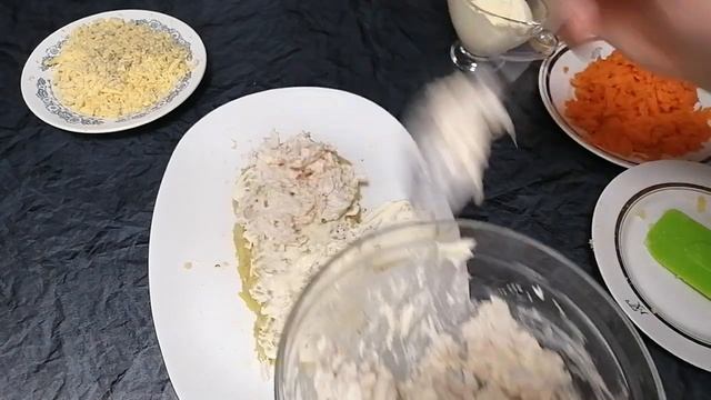 Салат варежка деда мороза. смотреть онлайн