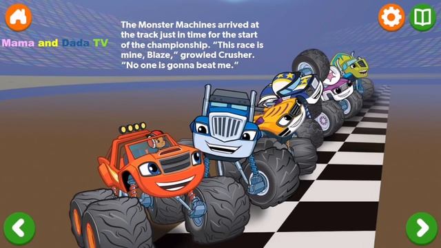 Nick Jr. Books Blaze And The Monster Machines Blaze Of Glory Storybook - Bedtime Stories For Kids