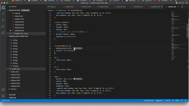 class and Style Binding in vue 3 Part2 العمل مع الأنماط في الفيو смотреть онлайн