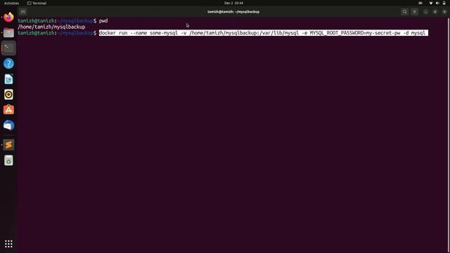 Docker volume with example | Volume mounted to mysql container смотреть онлайн