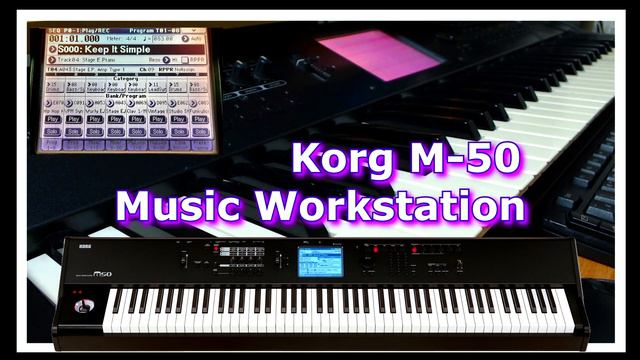 Korg M-50 / Factory Demo Song S000 Keep It Simple / Studio Sound Rec смотреть онлайн