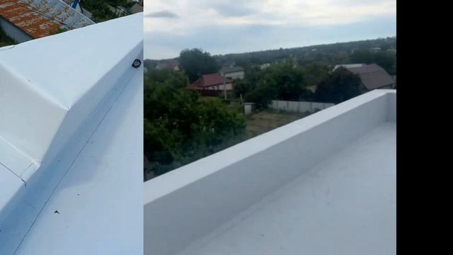 Гідроізоляція плоскої покрівлі ПВХ мембраною Sintec Urdin MP 1 5