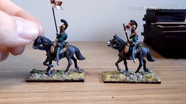 Warlord games,Napoleonic French line lancers смотреть онлайн