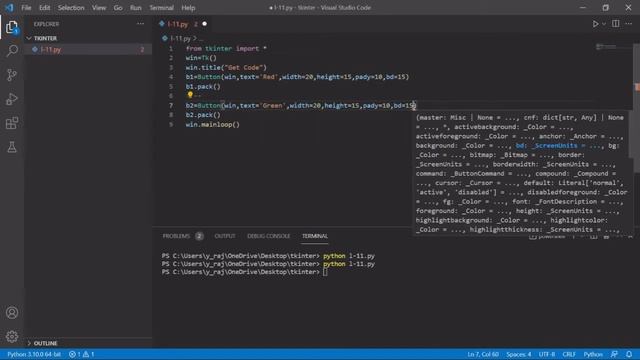 How to Change Color by Button in Tkinter -1 || python programming || @Get Code || GUI Hindi Series. смотреть онлайн