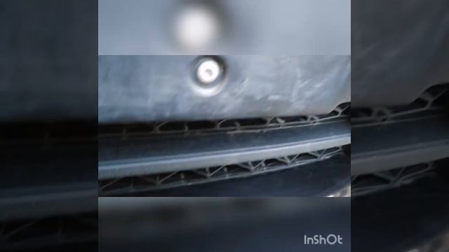 Зимняя защита радиатора Весты. Супер нужная штука. смотреть онлайн