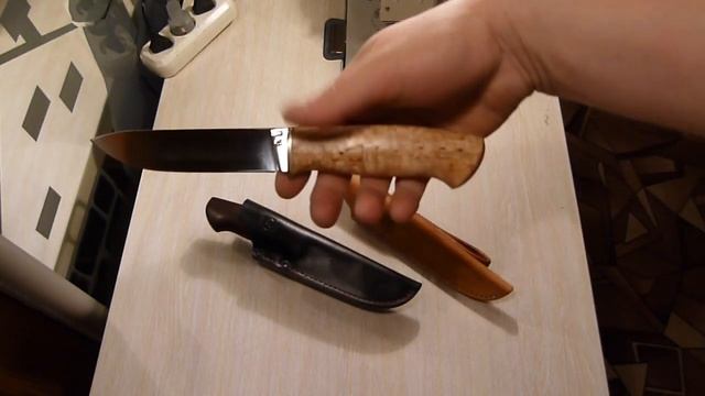 Пара охотничьих ножей сработалось...Hunter и Березовый. смотреть онлайн